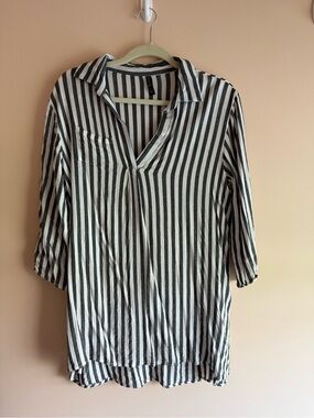 Boho Me Striped Cover up Tunic